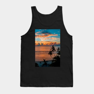 Palm Trees By Beach Tank Top